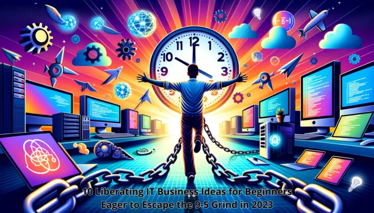 10 Liberating IT Business Ideas for Beginners Eager to Escape the 9-5 Grind in 2023